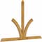 Ekena Millwork Richland Rough Sawn Timber Gable Bracket, Western Red Cedar, 84"W x 56"H x 2"D x 4"F, 16/12 Pitch GBW084X56X0204RIC00RWR - alternate 2